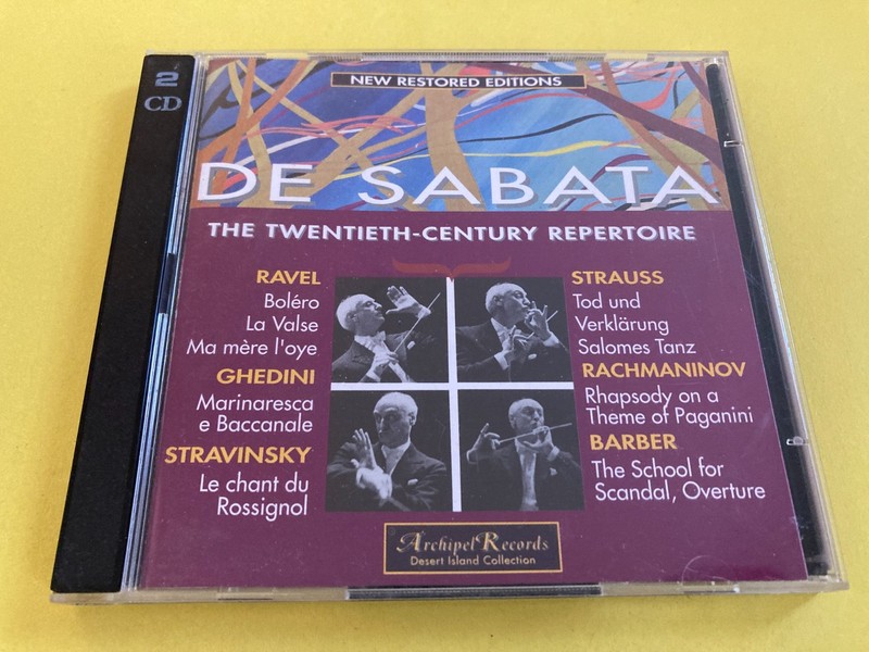 De Sabata: The Twentieth-Century Repertoire / Ravel / Strauss (2CD’s, 2003)