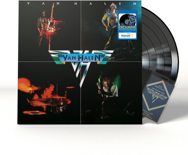 Please Read! Van Halen Black and Silver Vinyl
