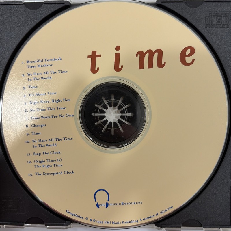 Time promo publishing sampler Rolling Stones, David Bowie, The Police gallery