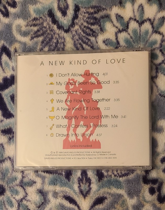 "A New Kind Of Love" By David Ingles CD 1989 New With 8 Great Songs gallery