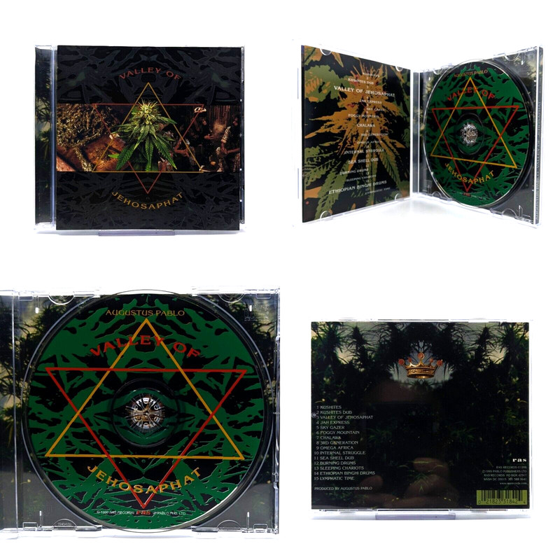 Augustus Pablo Valley of Jehosaphat 1999 CD Ras Records Ist Press Reggae Mint