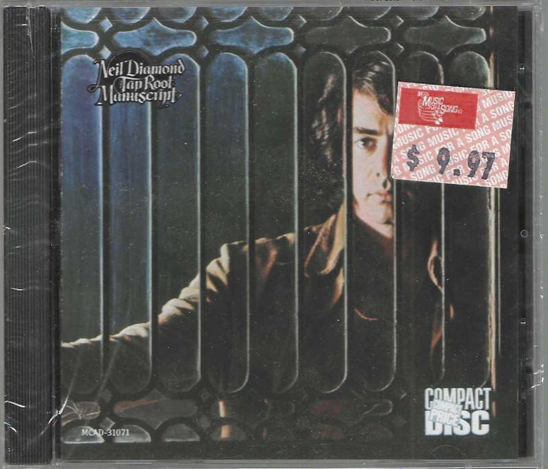 Neil Diamond Tap Root Manuscript NEW CD Sealed MCA