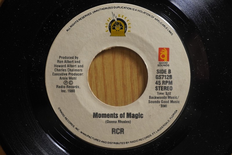 RCR Disco Funk 45 Give It To You bw Moments Of Magic on Good Sounds gallery