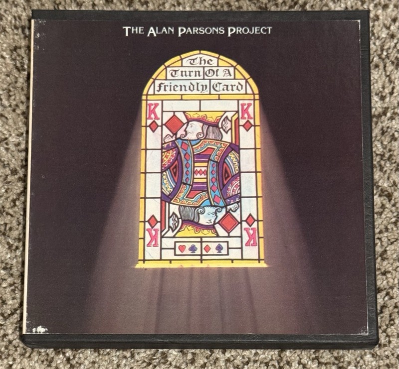 The Alan Parsons Project Turn of A Friendly Card 3 3/4 IPS Reel to Reel Tape