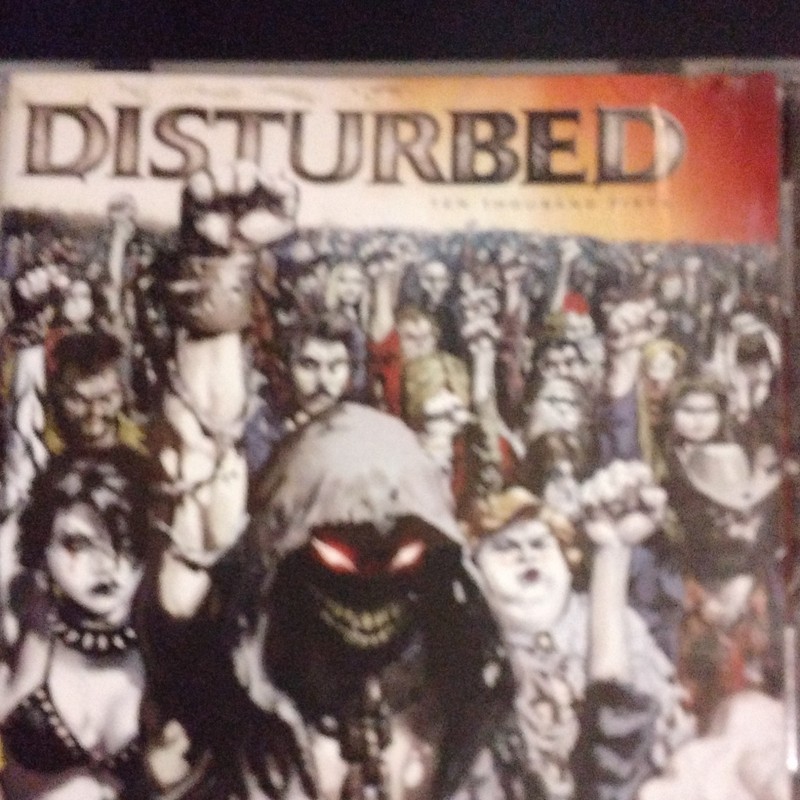 Disturbed Ten Thousand Fists CD Album 2005 Reprise Rock Hard Rock Nu Metal