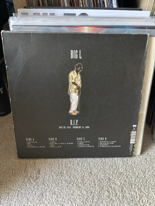 Big L – The Big Picture (1974 - 1999) Rawkus 2000 Us Original 2LP c509 gallery