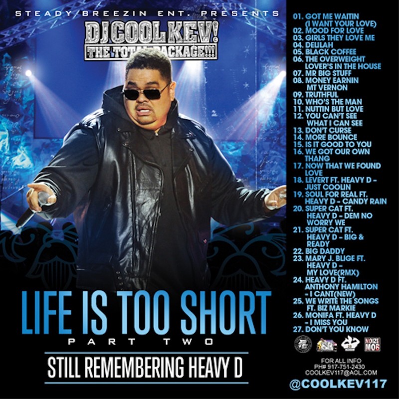 DJ Cool Kev – Remembering Heavy D – OLD SCHOOL HIP HOP RAP MIXTAPE MIX CD