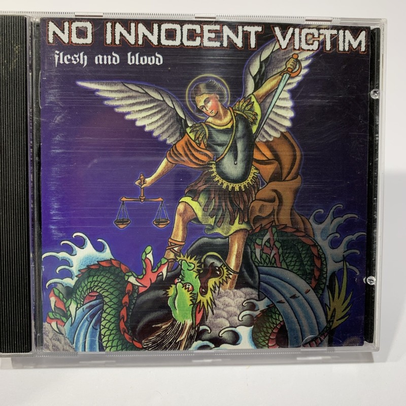 Victory Records 1999 No Innocent Victim Flesh Blood CD VR104 Christian Hardcore