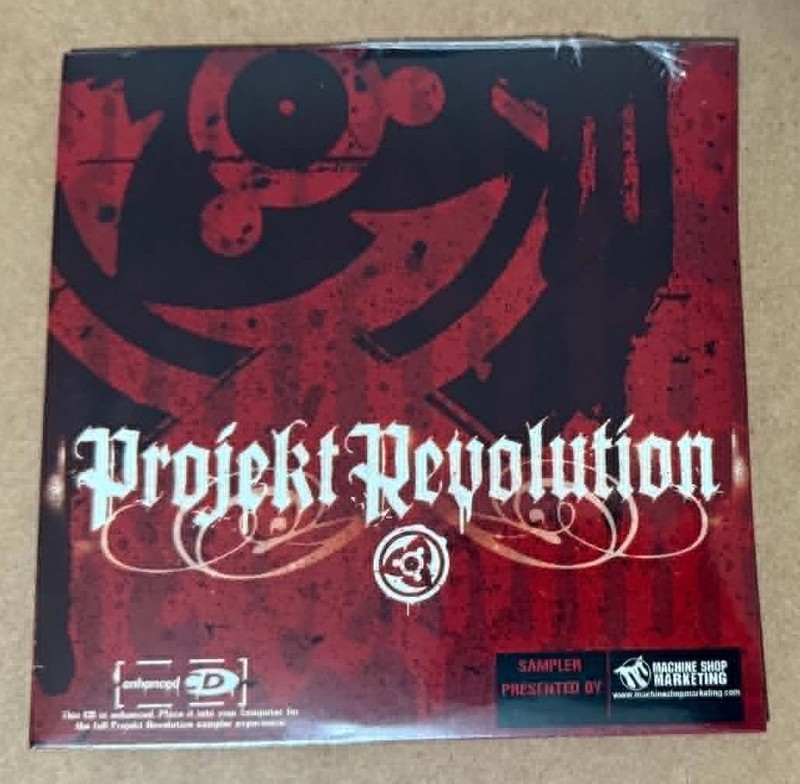 Linkin Park Projekt Revolution 2004 SEALED Promo CD Sampler – Korn, Snoop Dogg