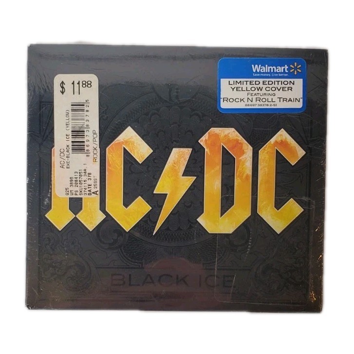 AC/DC CD Black Ice Album Columbia Rock Music Limited Edition Deluxe Edition NEW