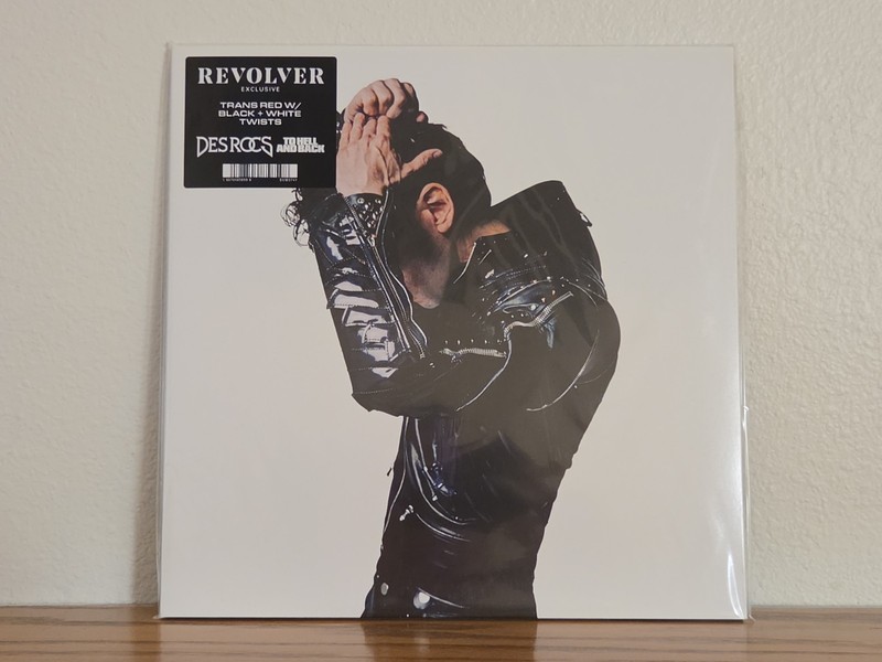 DES ROCS To Hell and Back Vinyl LP Translucent Red w White Black Twists LTD /100