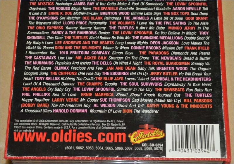 History of Rock: 2 Decades of Chart-Topping Hits 1953 To 1973 CD Set gallery