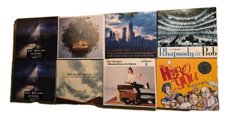 Digipack Cd Lot Of 8 Sealed NEW Mixed Genres ROCK/POP/JAZZ/FOLK/Classical
