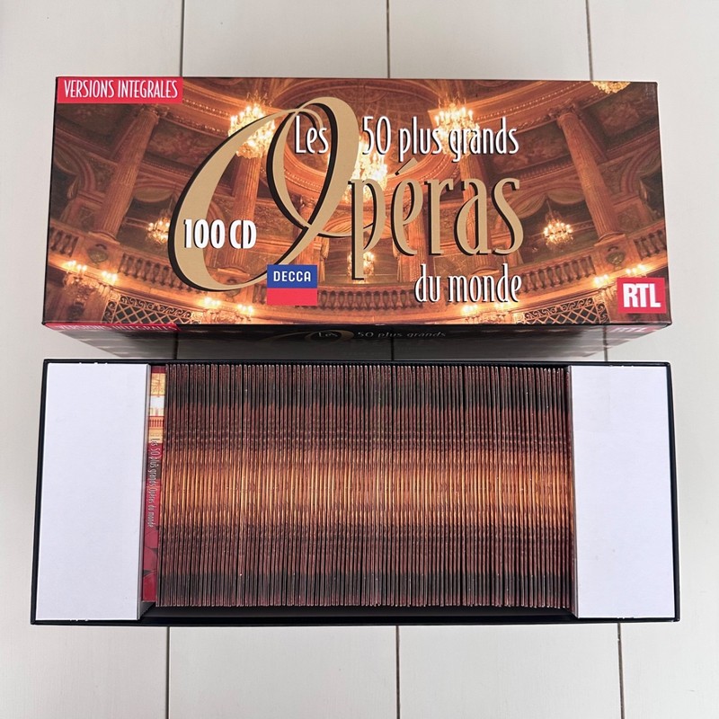 LES 50 PLUS GRANDS OPERAS DU MONDE [DG Decca Philips Accord 100 CD Box Set] NM gallery