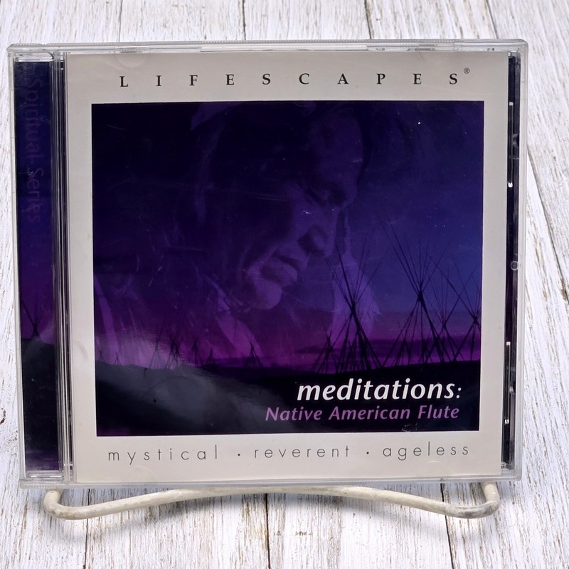 Lifescapes – Meditations Native American Flute CD 2000 New Age Compass