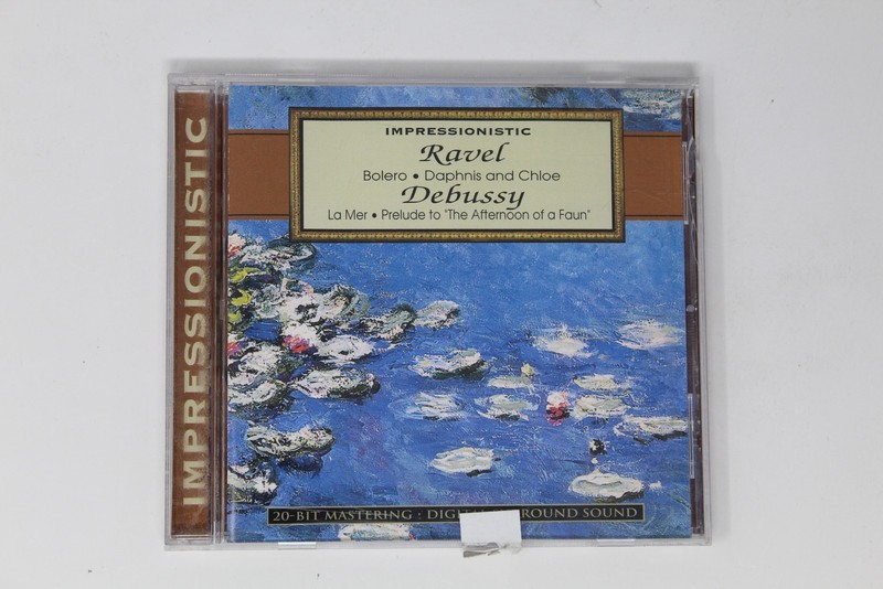 Impressionistic Ravel Debussy Bolero Daphnis and Chloe La Mer CD