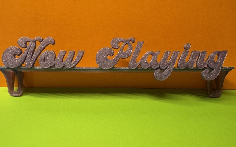NOW PLAYING – Vinyl Record Display / Wall Mount / Shelf Storage