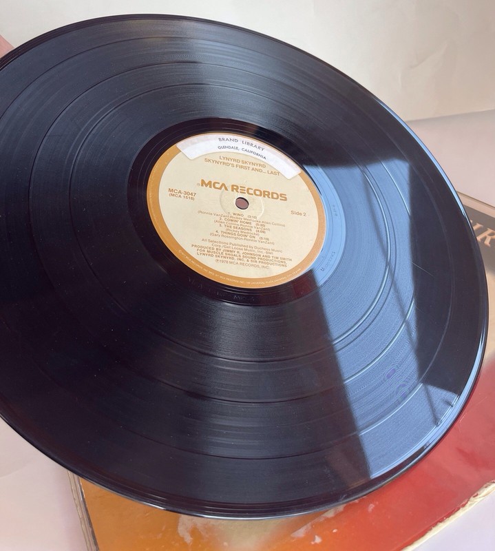 Lynyrd Skynyrd Skynyrd's First and Last Vinyl LP 1978 VG/VG 1st US Press gallery