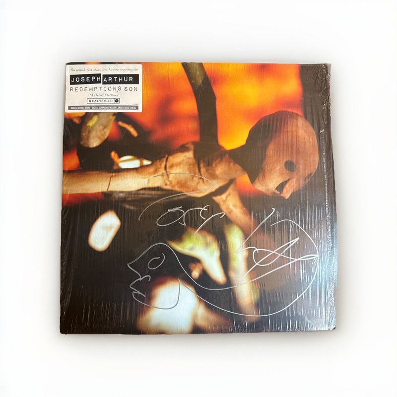 Joseph Arthur Redemption’s Son 2LP 180g Vinyl SIGNED VG+