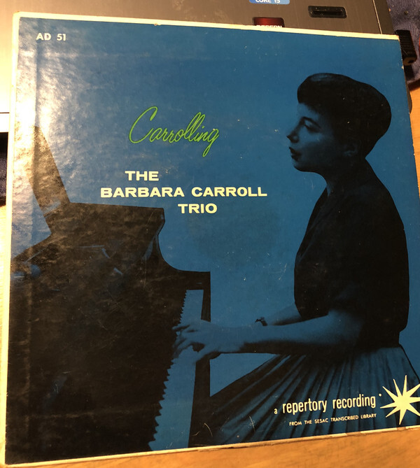 Barbara Carroll Trio – Carrolling 0 7″, EP Sesac Repertory Recording AD 51 Very