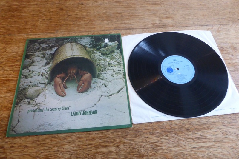 Larry Johnson Presenting the Country Blues UK 1969 1st Blue Horizon M 7-63851 LP