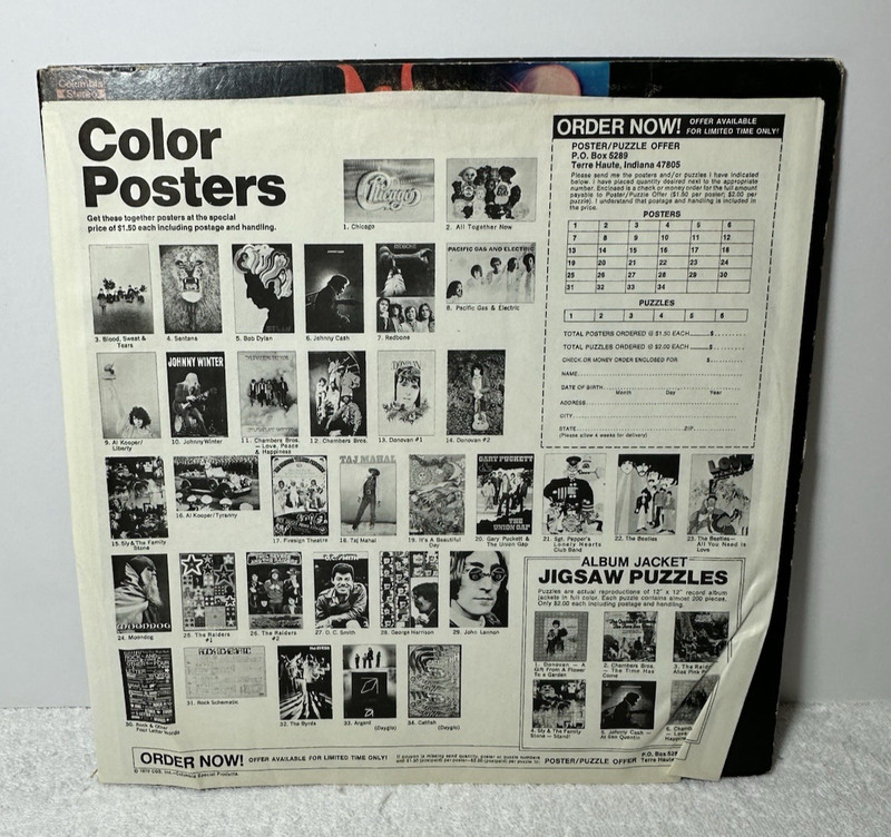 Johnny Winter And ~ LIVE ~ Vinyl LP record ~ 1971 Columbia Records C 30475 gallery