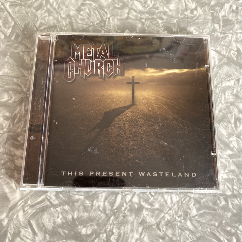 METAL CHURCH This Present Wasteland CD Steamhammer 2008 Ronny Munroe Excellent