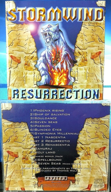 Stormwind – Resurrection (CD, 2000, Avalon/Marquee Inc., Japan) MICP-10186