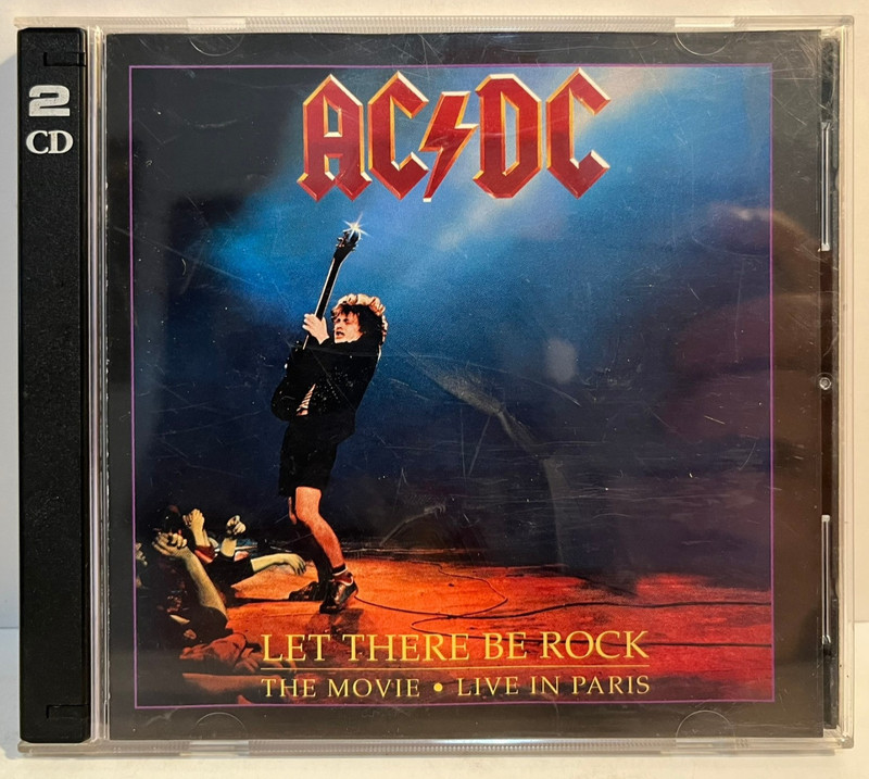 AC/DC – Let There Be Rock The Movie Live In Paris – Compact Disc CD – EX