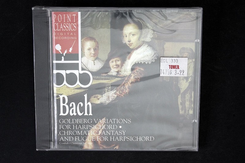 J.S. Bach – Goldberg Variations CD 1994 Classical Point Classics Sealed