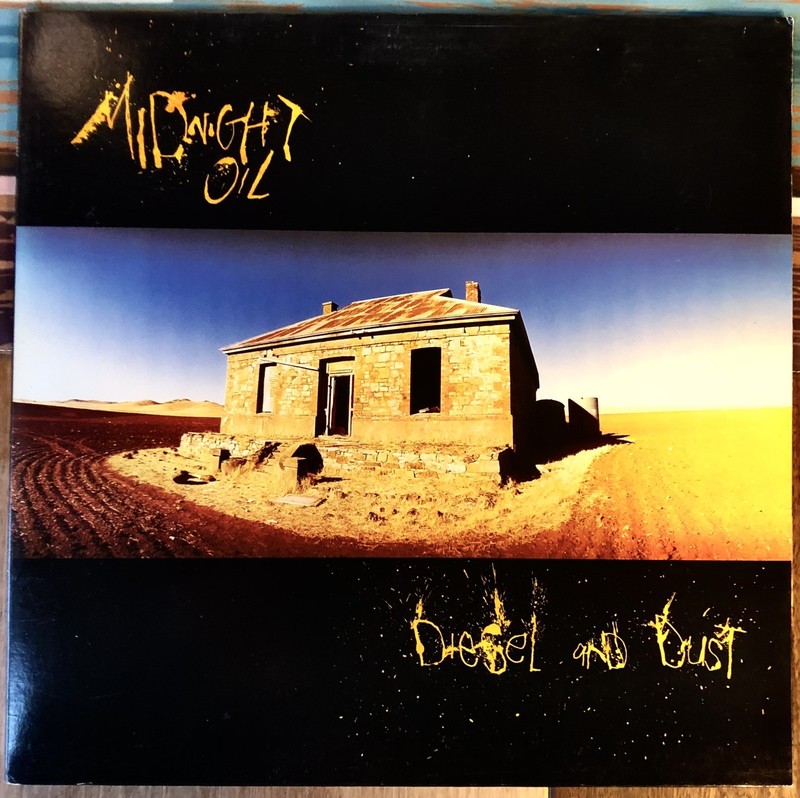 MIDNIGHT OIL : DIESEL AND DUST : VINYL LP : COLUMBIA C 40967 : EX : GATEFOLD
