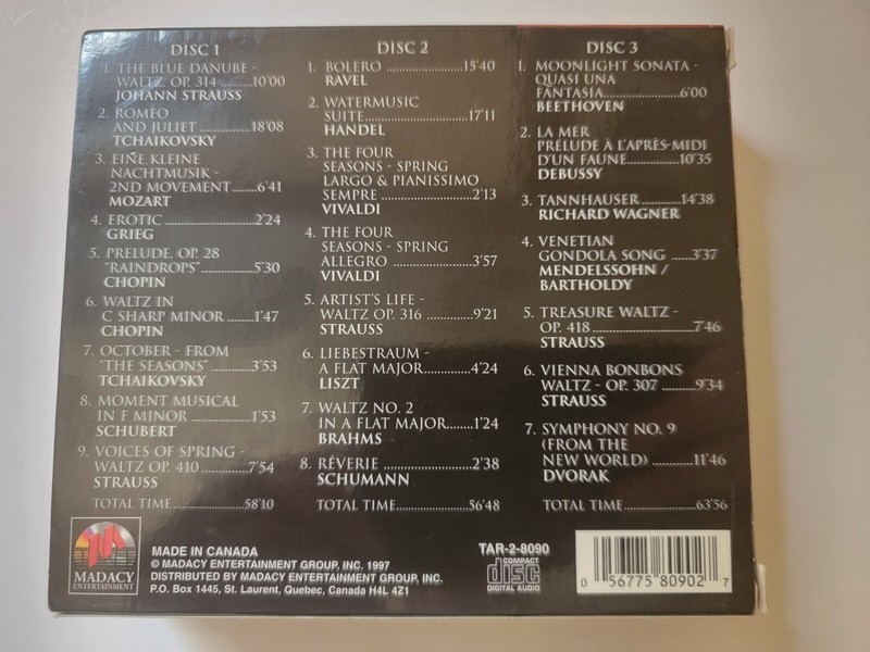 Cd, Romantic Classics 3 Cds Set 1997 gallery