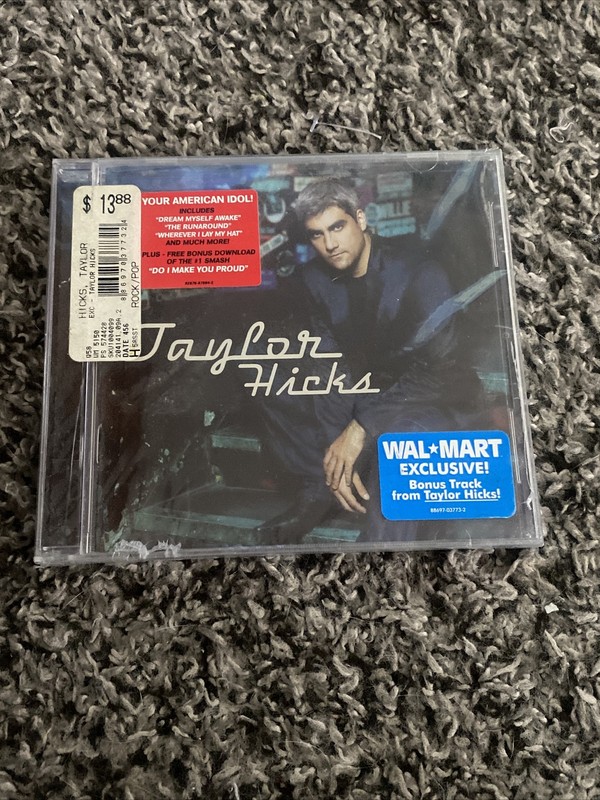 TAYLOR HICKS CD WAL-MART EXCLUSIVE NEW SEALED