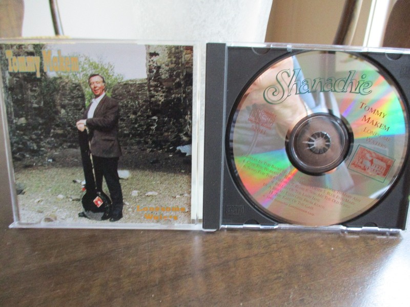 TOMMY MAKEM – Lonesome Waters – 1992 Shanachie Records CD Near Mint $17.95