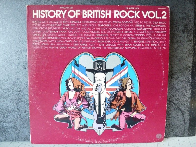 History Of British Rock Vol. 2: 2 x Vinyl, LP, Compilation, Gatefold Sleeve