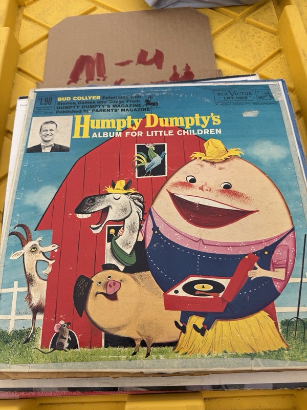 Vintage Tinkerbell Records «Humpty Dumpty» LP