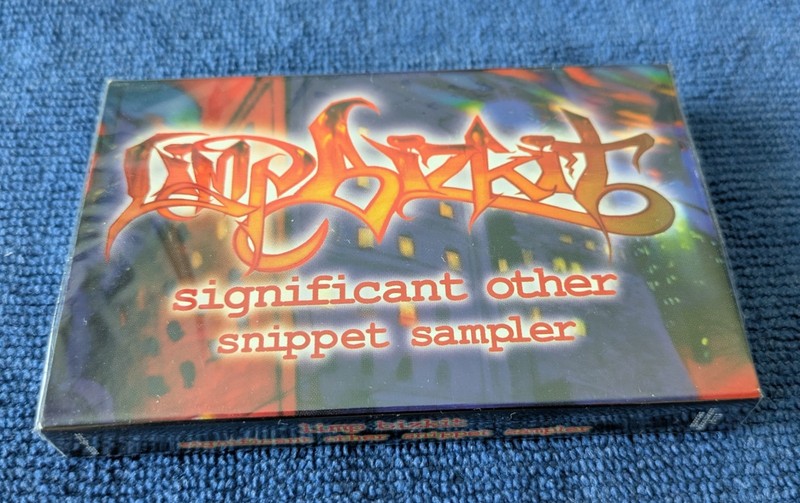 LIMP BIZKIT- Significant Other Snippet Sampler SEALED PROMO CASSETTE Nookie