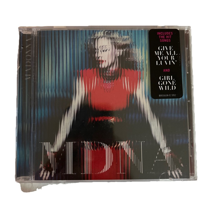 MDNA (clean) by Madonna CD 2012 NEW SEALED Pop Dance I’m a Sinner Falling Free