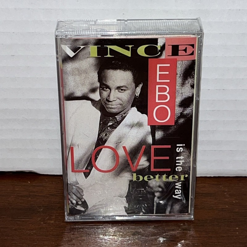 Love Is the Better Way by Vince Ebo (Cassette, 1992, Warner Bros.) New Case Hole