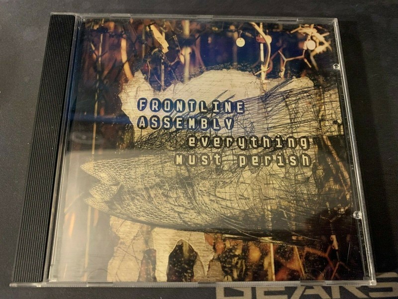 Front Line Assembly : Everything Must Perish CD Used