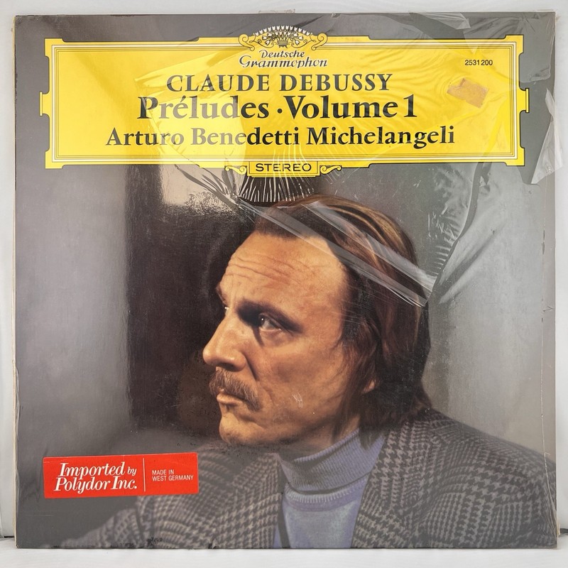 Sealed 1978 Claude Debussy Preludes Volume 1 Classical Impressionist Vinyl LP