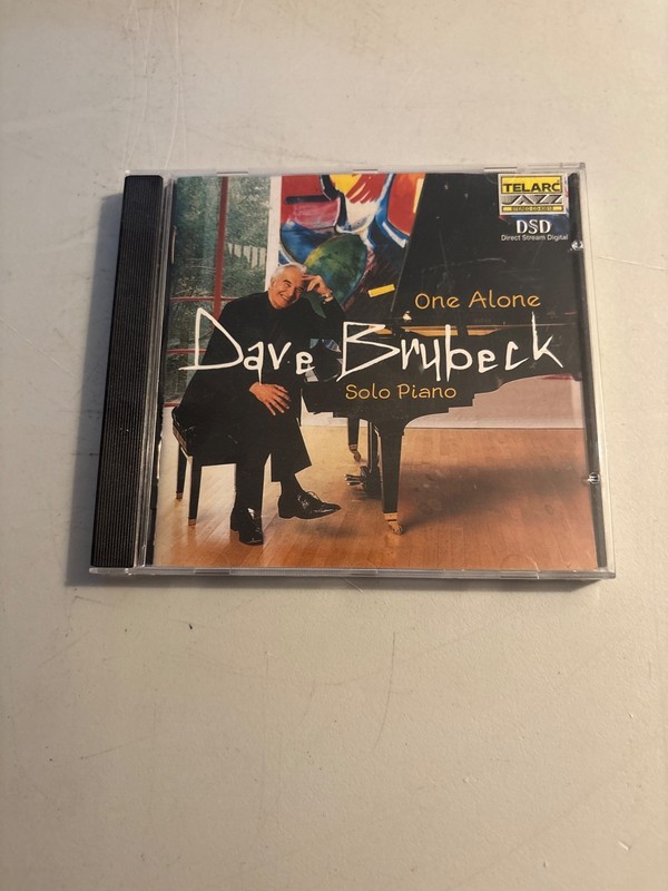 DAVE BRUBECK ONE ALONE SOLO PIANO CD 2000 TELARC JAZZ CD-83510 RARE CLUB EDITION