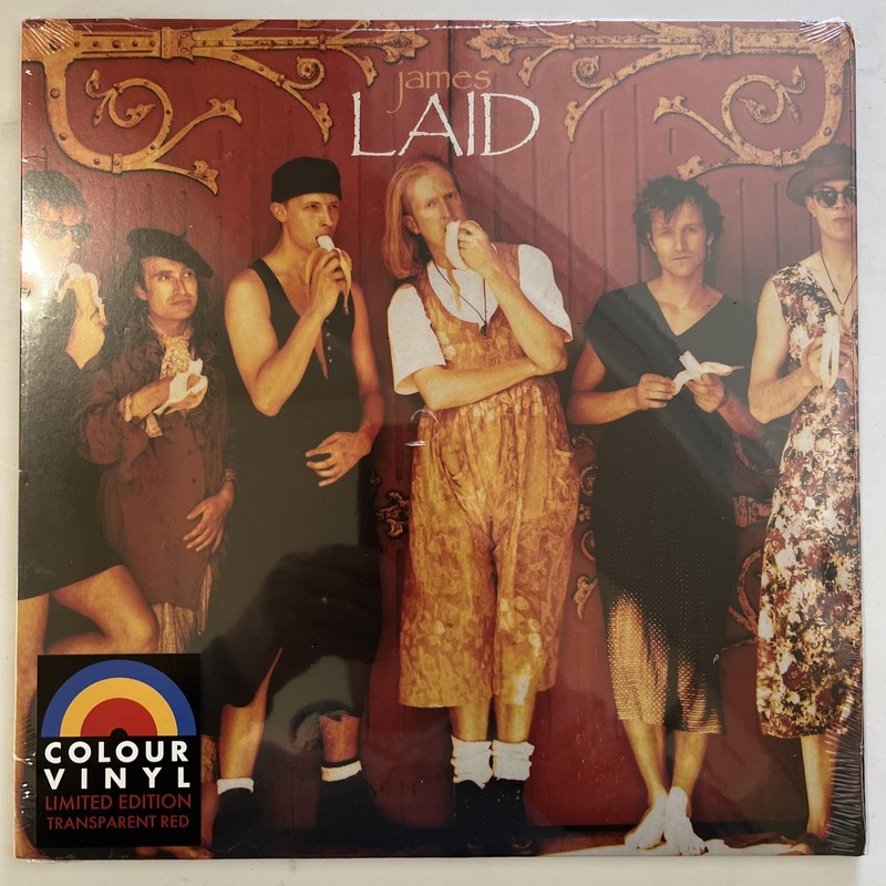 James Laid Transparent Red Vinyl LP Limited National Album Day 2023 New Sealed gallery