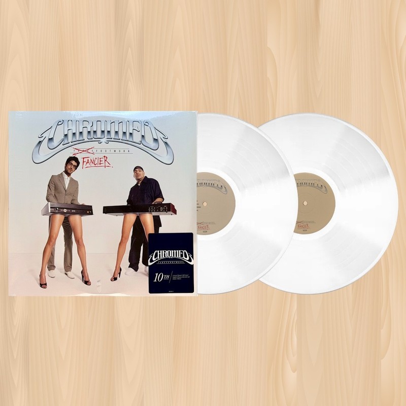 WHITE VINYL—- CHROMEO Fancy Footwork (10th Anniversary) 2LP RECORD SET 0609