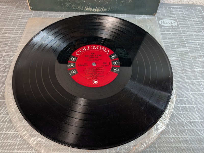 Johnny Cash Now There Was A Song LP Vinyl Record Album 1961 VG/VG Mono gallery
