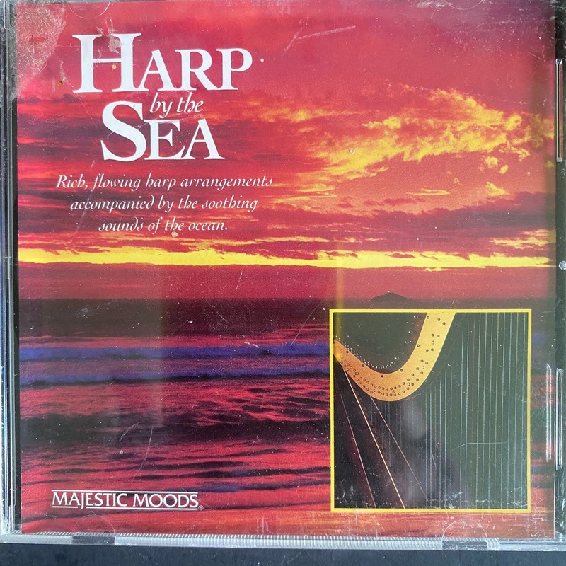 Harp by the Sea CD 1998 Relaxation Ocean Music Majestic Moods