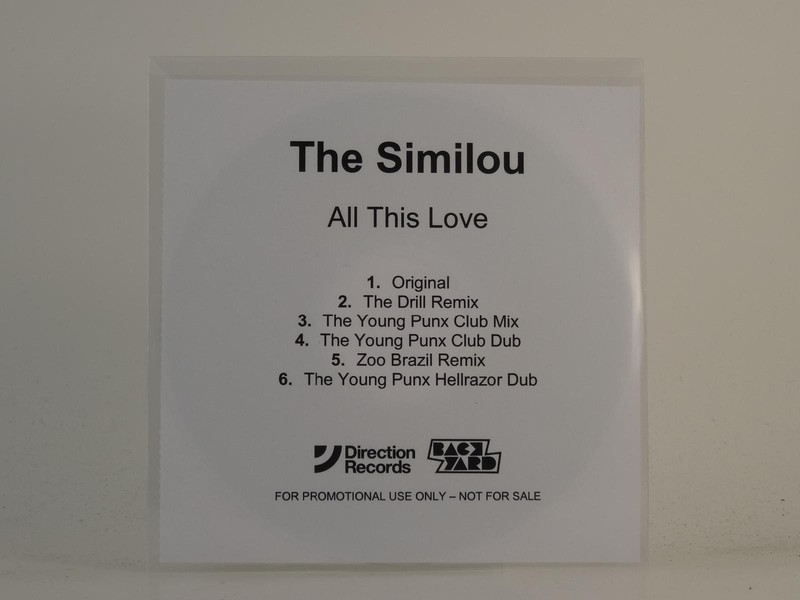 THE SIMILOU ALL THIS LOVE (H1) 6 Track Promo CD Single including White Sleeve DI