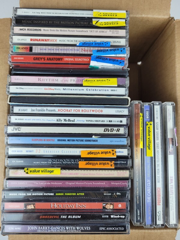 Lot Of 20+ Movie Soundtrack CDs TV Film Scores Musicals Disney Tarantino *AS IS* gallery
