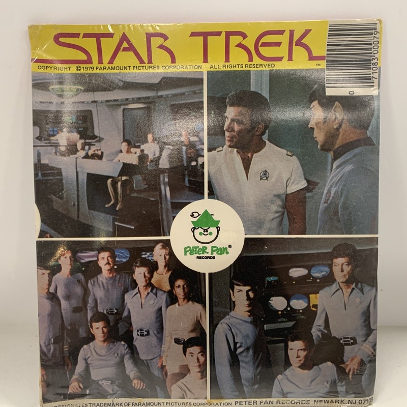 1979 STAR TREK-THE HUMAN FACTOR-7 INCH 45RPM- EXTENDED NEW SEALED gallery