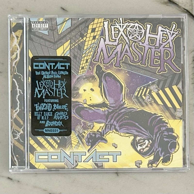 Lex the Hex Master – Contact CD SEALED! w/Hype Sticker Twiztid Blaze Majik Ninja